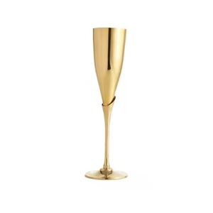Verre à vin en acier inoxydable en gros, gobelet métallique réutilisable, élégant verre à pied pour la maison et les fêtes - Product Image 5
