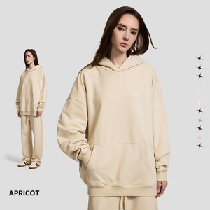 Sudadera con Capucha de Alta Calidad, Estilo Holgado, con Patrón 3D Bordado y Pedrería, Talla Única - Product Image 3