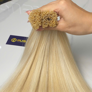 Extensiones de Cabello Virgen Vietnamita Rusa Hair Mini con Puntas Planas, Doble Trama a Máquina, Colores Personalizables, Paquete de 100g - Product Image 2