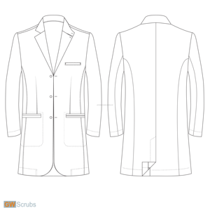 Uniformes Médicos Personalizables de Poliéster y Elastano con Estampado Múltiple, Uniformes de Hospital al por Mayor para Hombre con Diseño de Logotipo en Vietnam - Product Image 6