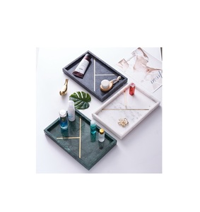 Eco Friendly <b>Table</b> Ware Fruits Storage Serving <b>Tray</b> Premium Quality Handmade Polished Food Storage Serving <b>Tray</b> With Handle - Product Image 3