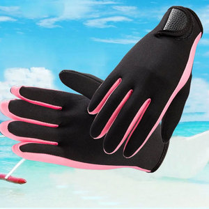 Gants de plongée en néoprène de 1,5 mm avec fermeture auto-agrippante, chauds et antidérapants, pour la natation et la voile en hiver - Product Image 1