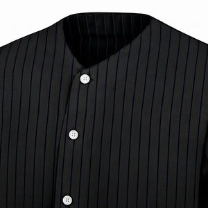 Maillot de baseball sportif pour homme à manches courtes, boutonné sur le devant, en tissu léger et respirant, idéal pour l'uniforme d'équipe - Product Image 6