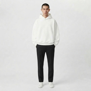 Sudadera con capucha básica para hombre, informal, de manga larga, para uso diario y actividades al aire libre. - Product Image 1