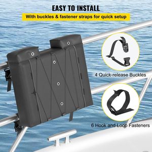 Borsa portaoggetti T Top per 4 giubbotti di salvataggio di tipo II, sacco per rifiuti da barca in tessuto Oxford 600D, borsa portaoggetti compatibile con la maggior parte dei gilet - Accessorio prodotto - Product Image 6