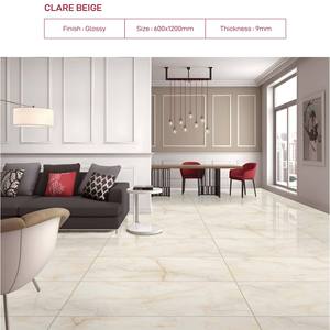 CASTILO ROSE Première Choix Carreaux de Porcelaine Polie Onyx 24x48 Surface Brillante Carreaux Vitrifiés Appartement Moderne Céramique Novac - Product Image 2