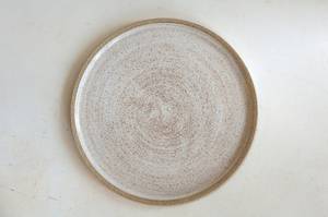 Plato de cerámica japonés hecho a mano, redondo, para bistec occidental y sushi, plato de cerámica para restaurante con elegante diseño de UO - Product Image 5