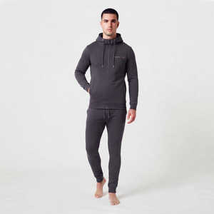Conjunto Deportivo de Dos Piezas para Hombre, Estilo Casual, con Capucha y Cierre Completo, de Alta Calidad y a la Moda - Product Image 3