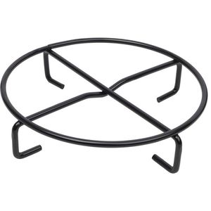 Pentola in ghisa pretrattata con coperchio a padella, ideale per campeggio, cottura a caminetto, barbecue e focolare. - Product Image 5