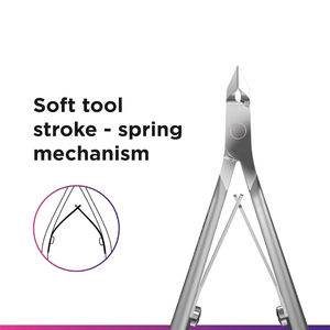 Alicates Profesionales para Cutículas con Mango Dorado, Acero Inoxidable, Tamaño Personalizado, para Salón de Belleza, Manicura y Pedicura - Product Image 4