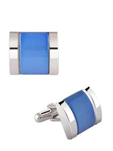 Gemelos de Lujo para Hombre |   Mancuernillas Personalizadas de Acero Inoxidable y Plata de Ley 925 con Logotipo para Bodas y Negocios - Product Image 4