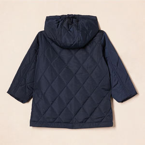 Doudoune matelassée légère pour enfants, style duvet, avec capuche, pour garçons et filles, manteau d'hiver chaud pour l'extérieur - Product Image 6