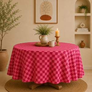 Cotton <b>Round</b> Tablecloth for Enhanced Dining Experience Wedding Decor <b>Table</b> <b>Cover</b> Boho Custom Sizes Tablecover Christmas Gift - Product Image 2
