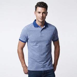 T-shirt en jersey 100 % coton de haute qualité, tricoté uni, brodé, séchage rapide, décontracté, manches courtes, boutonné, logo personnalisé sur le devant, service OEM - Product Image 1