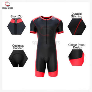Combinaisons de cyclisme personnalisées, design de coupe sportive, ensemble de vêtements de cyclisme, vêtements respirants pour le triathlon pour homme - Product Image 6