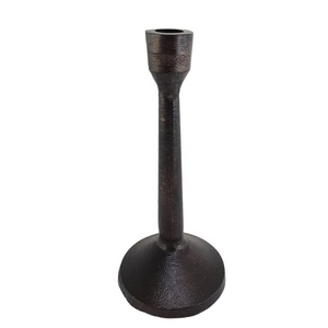 En gros En Vrac Nickelé Gris Couleur Long Bougeoir Pour La Décoration De Noël À La Main Personnalisé - Product Image 4