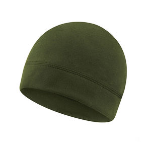 Unisex Solid Color <b>Beanie</b> <b>Hat</b> 100% Acrylic Hand Knitted Daily Outdoor Casual Winter Cap 56-58CM Head Circumference Embroidery - Product Image 5