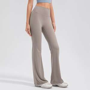 Leggings de yoga pour femme, taille haute, coupe évasée en V, les meilleurs leggings décontractés pour femme en provenance du Pakistan - Product Image 3