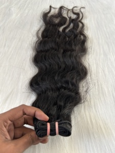 Paquete de cabello humano camboyano Arrow Exim al por mayor, 100% Remy, cutícula alineada, doble trama a máquina, cabello liso para tejer, todo tipo de cabello. - Product Image 2