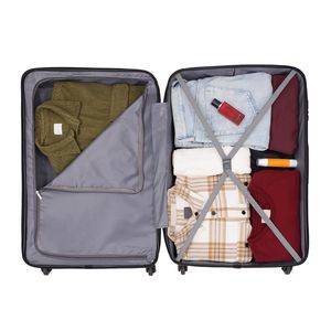 Juego de Maletas de Viaje Resistentes de 2 Piezas, Ligeras, con Ruedas Giratorias Silenciosas y Protección Reforzada en las Esquinas - Product Image 4