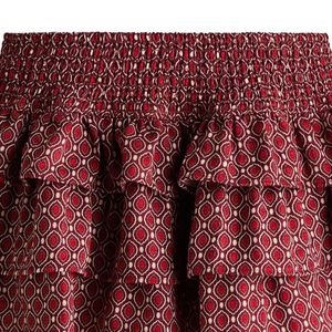 Jupe à volants pour femmes, jupe longue décontractée à superpositions, jupe fluide en forme de A, bas de tenue confortables et tendance pour tous les jours, tenues d'été - Product Image 5