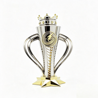 Trophée de sport en métal sur mesure, design inédit, prix d'usine, personnalisé avec précision, fiable et éprouvé dans le temps, pour baseball et football