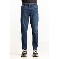 Pantalons en denim de qualité avec une coupe régulière confortable, tissu en coton durable pour la fabrication de vêtements de tous les jours