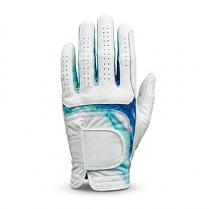 Gant de golf Injae en cuir Cabretta de qualité supérieure pour main gauche, durable, flexible, respirant, adhérence sécurisée, OEM ODM, usine personnalisée, faible MOQ - Product Image 1