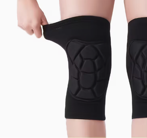 Genouillères de volley-ball en nylon personnalisées, respirantes, antidérapantes, élastiques, protectrices, pour le sport et l'entraînement - Product Image 2