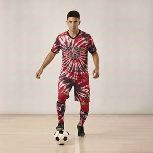 Ensembles d'uniformes de football respirants personnalisés, maillots de sport, service OEM, impression de logo, nom d'équipe personnalisé, antibactérien, anti-UV - Product Image 1