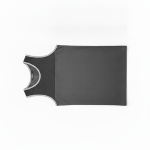 Débardeur en coton sans manches pour homme, coupe ajustée, col rond, vêtement de sport respirant - Product Image 5