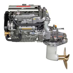 Moteur diesel marin hors-bord 4JH80 80HP |   Conception compacte, faible consommation de carburant, système de propulsion marine robuste pour bateaux de passagers - Product Image 4