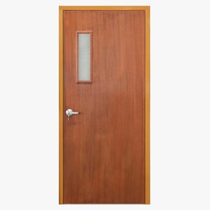 Porte coupe-feu en bois de qualité supérieure, porte intérieure de luxe pour chambres d'hôtes et sorties de secours, disponible à la vente - Product Image 3