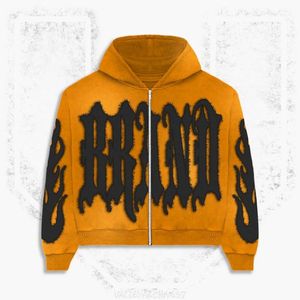 Sudadera con Capucha de Invierno Informal, Ligera, Extra Grande, de 350 Gramos, Personalizada y de Lujo, para Hombre, 100% Algodón, de Alta Calidad - Product Image 5