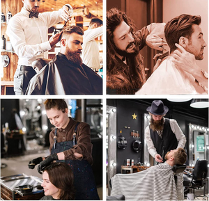 Tijeras de Peluquería Profesionales de Acero Inoxidable, Tijeras de Barbero con Hojas Afiladas y Agarre Cómodo, Venta Directa de Fábrica al Por Mayor - Product Image 6