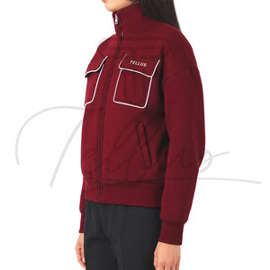 Chaqueta Bomber de Primera Calidad para Mujer, Chaqueta Bomber Personalizada de Invierno, Resistente al Viento, Informal - Product Image 2