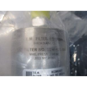 T.E.M. Filtre à gaz TEM-825-6MA, 112879 - Équipements et pièces semi-conductrices d'occasion fiables à l'échelle mondiale chez - Product Image 1