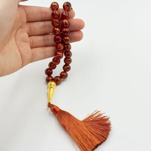 Cuentas de oración islámicas de resina hechas a mano, las más vendidas, duraderas, para Ramadán, Umrah, Hajj y uso diario. - Product Image 3