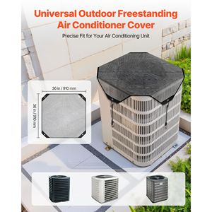 Copertura Universale 36 x 36 Pollici per Unità di Condizionamento, Protezione Superiore in Rete per Mobili T - Product Image 2