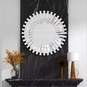 Modern <b>Round</b> Sunburst Handmade Contemporary Decorative <b>Wall</b> <b>Mirror</b> for Living Room Bedroom Home Decoration From REHMAN CRAFT - Product Image 5