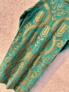 Most Trending Winter Festival <b>Women's</b> Handmade <b>Velvet</b> Eco-Friendly Long Suzani Embroidery Reversible Custom <b>Jacket</b> Wholesale - Product Image 6