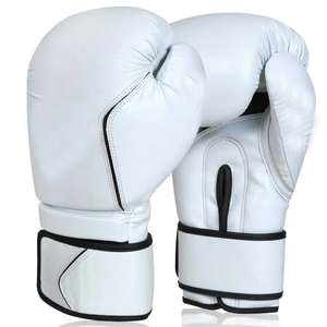 Gants de boxe professionnels en cuir de couleur personnalisée pour adultes, respirants et légers, pour l'entraînement, en vente - Product Image 6