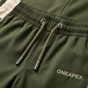 Conjunto Deportivo para Hombre en Verde Oliva, Chaqueta Deportiva con Cierre Completo, Pantalones Jogger, Ropa Deportiva para Entrenamiento, Gimnasio, Running, con Logotipo Personalizado - Product Image 5