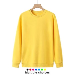 เสื้อสเวตเชิ้ตผู้ชายผ้าฝ้ายฟลีซ คอวี ทรงปกติ แห้งเร็ว ระบายอากาศได้ดี สำหรับฤดูหนาว  รับสกรีน/ปักโลโก้ด้านหน้า - Product Image 1