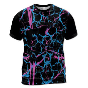 T-shirt personnalisé OEM pour homme – Nouvelle collection de vêtements tendance du fabricant – T-shirt en polyester/coton avec impression par sublimation à vendre - Product Image 6