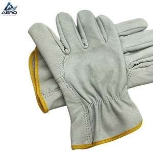 For Wholesale Rate Newest Precision Handling for Industrial & Warehouse Use General Purpose Genuine Leather Driver <b>Gloves</b> - Product Image 4