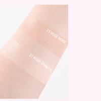 Fond de Teint Coréen Hydratant Éclaircissant Anti-Âge à l'Eau de Rose et Niacinamide K-Beauty Premium 15g+15g avec Extrait de Truffe en Coussin pour Tous Types de Peaux