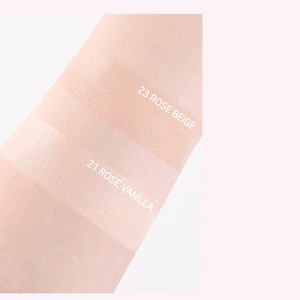 รองพื้นเกาหลีสูตรน้ำกุหลาบไนอะซินาไมด์พรีเมียม คิวบีลูตี้ 15 กรัม+15 กรัม โรส ไวทัล คุชชั่น - Product Image 6