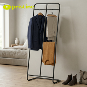 Modern Metal Coat <b>Rack</b> Freestanding Minimalist Design Stable Living Room Furniture Bedroom Use - Product Image 5