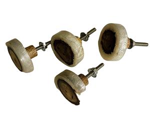 Juego de manualidades de 4 pomos de cajón de resina, pomos de puerta, armario de cocina, 2 pomos con forma de Color personalizado, artículo hecho en La India - Product Image 1